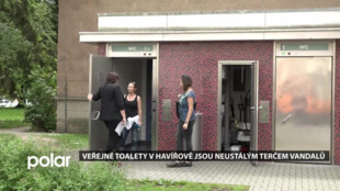Veřejné toalety v Havířově jsou neustálým terčem vandalů